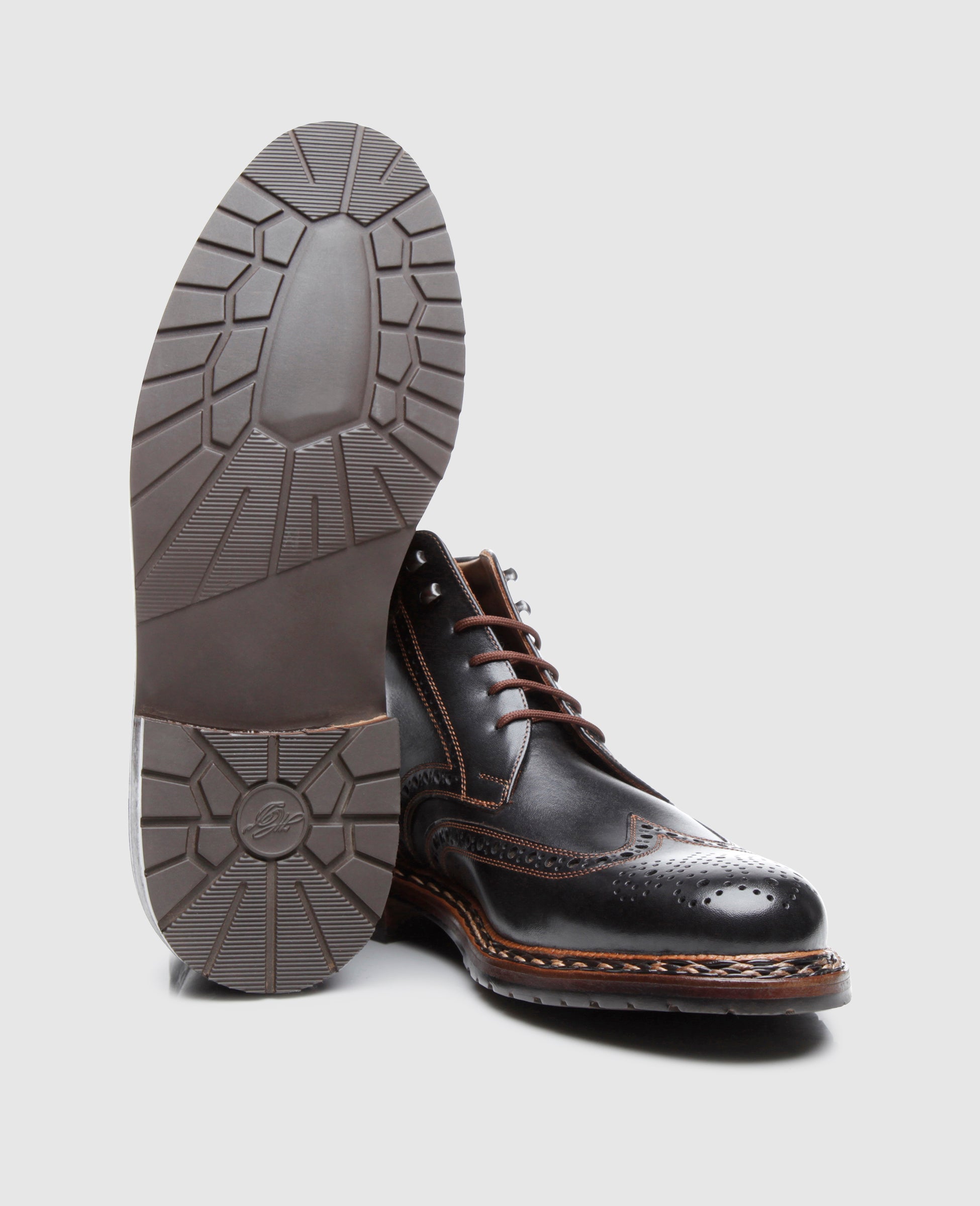 dinkelacker-buda-full-brogue-fc-herrenboot-schwarz-2 image 6
