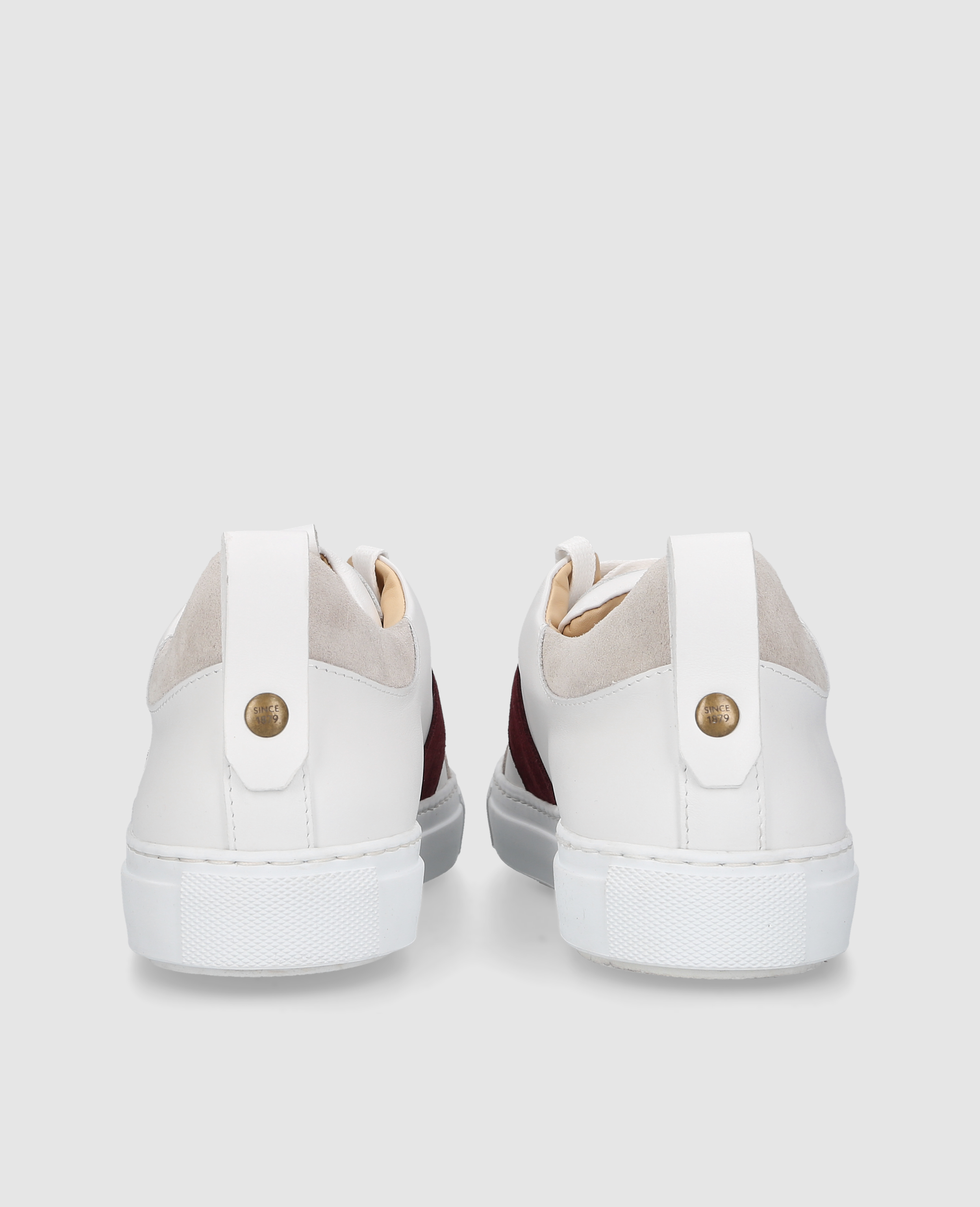 dinkelacker-turin-tennis-sneaker-np-wei-bordo image 5