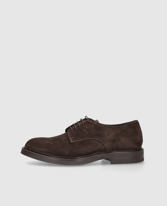 dinkelacker-florenz-plain-v-derby-dunkelbraun-velours-profilsohle image 1