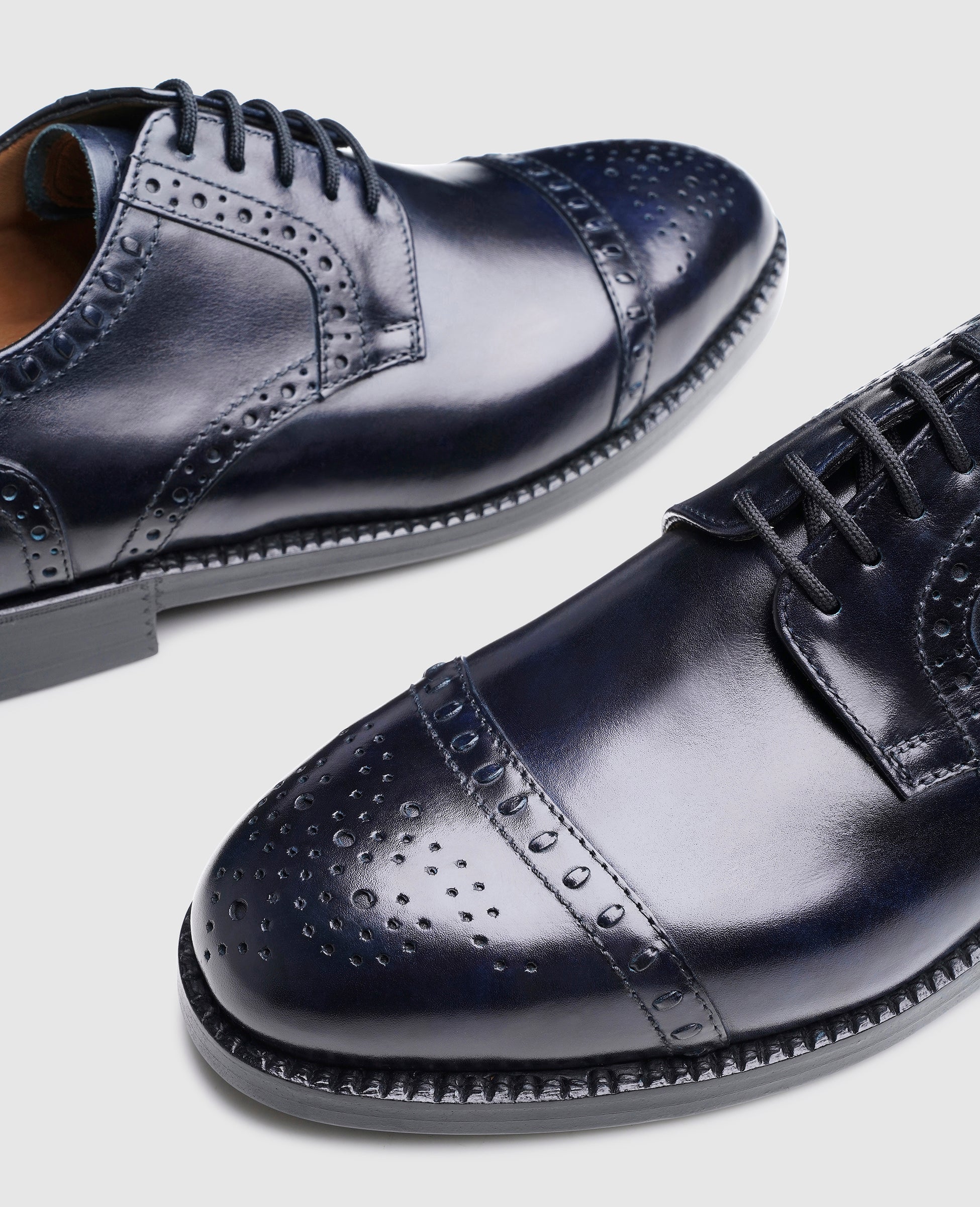 dinkelacker-london-half-brogue-tc-midnight-derby-blau-business image 8