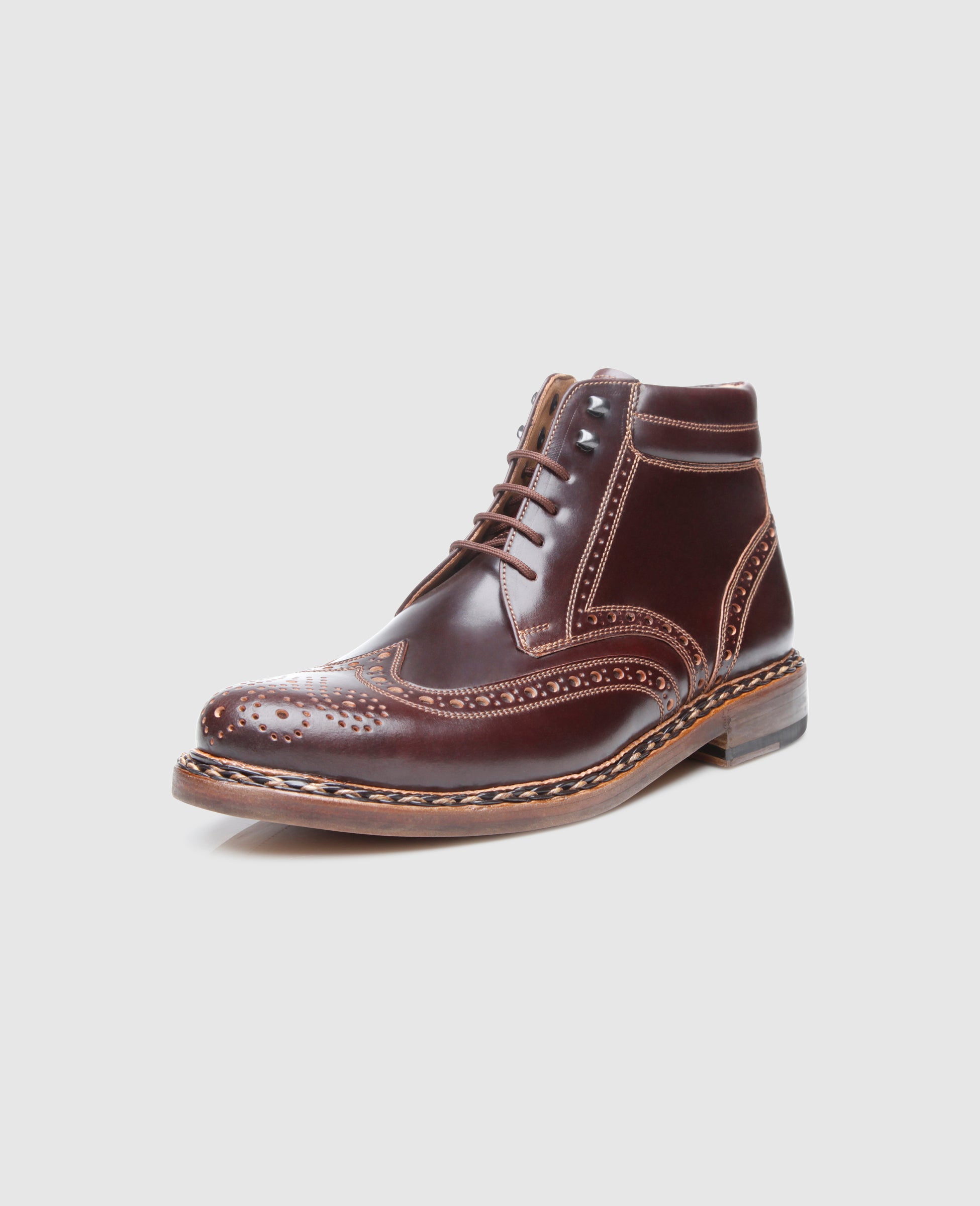 dinkelacker-buda-full-brogue-c-stiefel-oxblood-shell-cordovan-herren-boots image 2