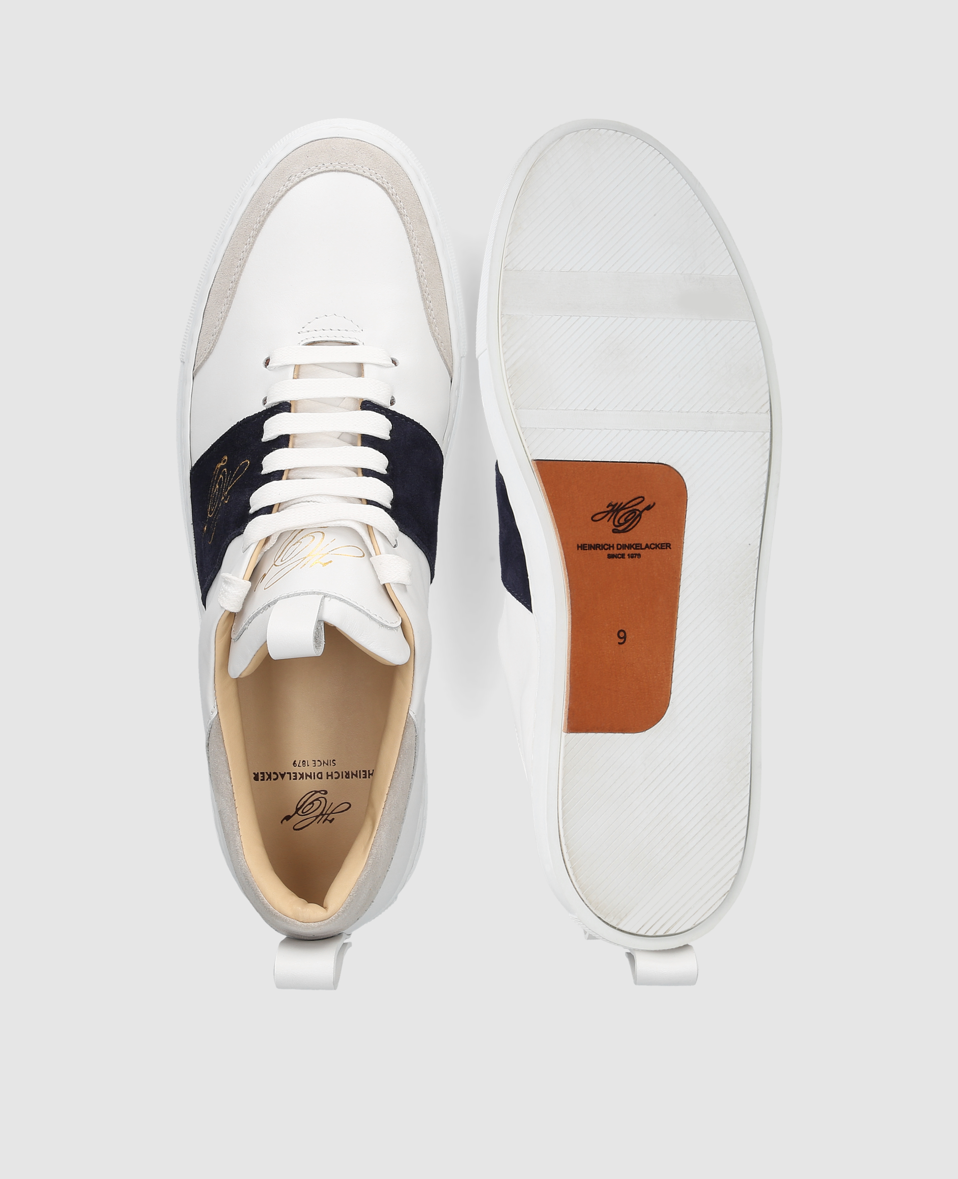 dinkelacker-turin-tennis-sneaker-np-wei-navy image 8