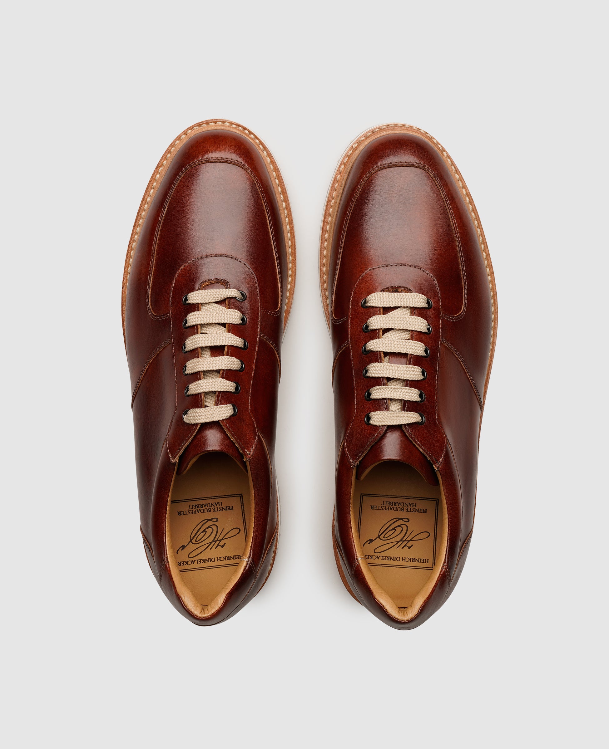 dinkelacker-london-sneaker-tc-halbschuh-whiskey image 6
