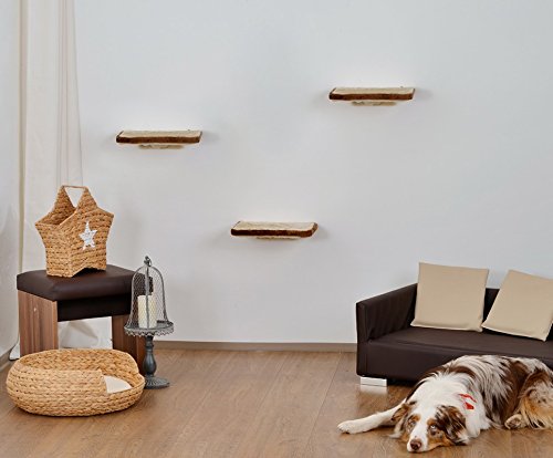 lycce-katzen-kletterwand-pl-sch-beige-braun-3-teilig-35-x-27-x-3-cm image 1