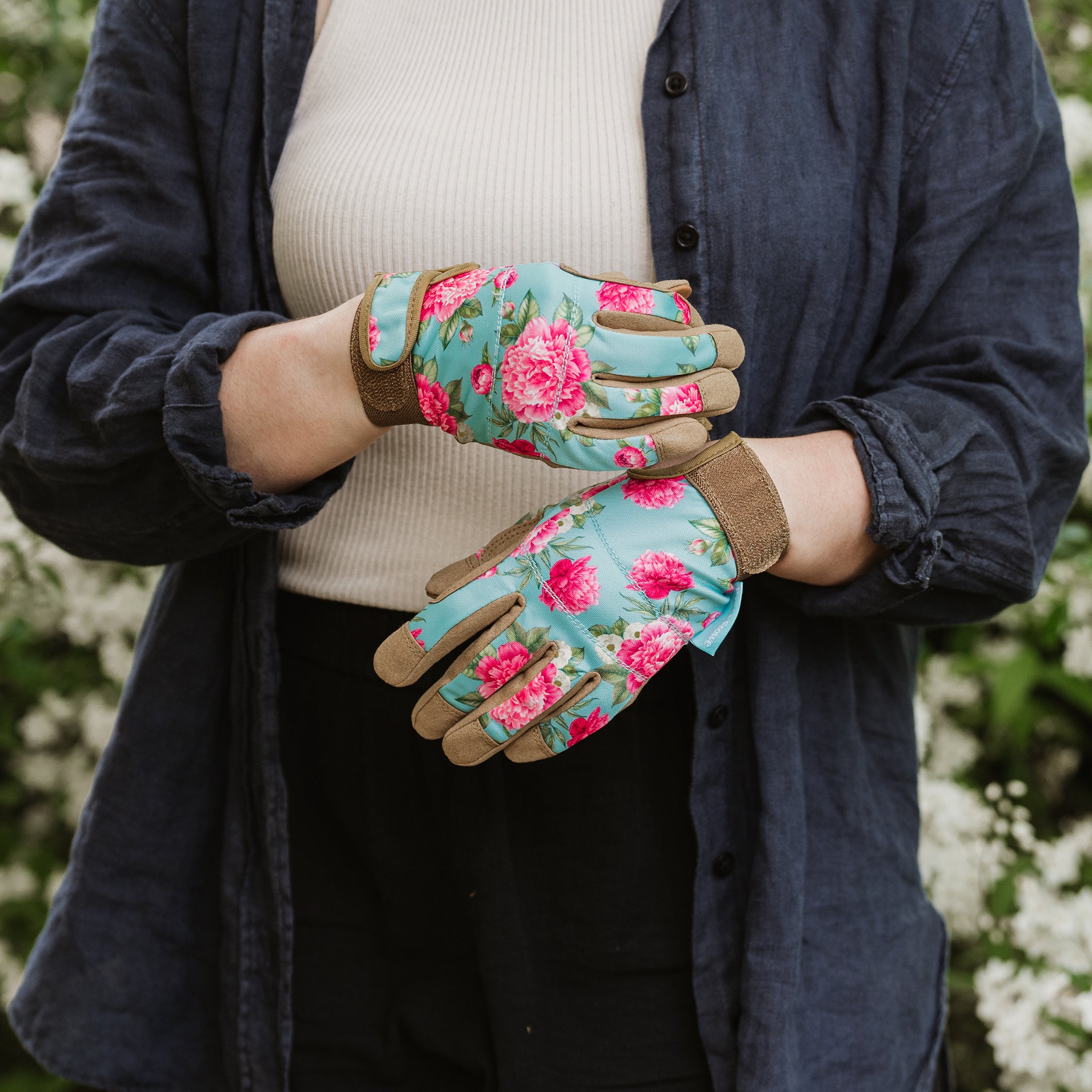 kent-stowe-aqua-peony-premium-comfort-handschuhe-damen-s image 6