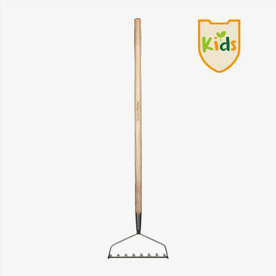 kent-stowe-kids-edelstahl-gartenrechen-kinder image 1