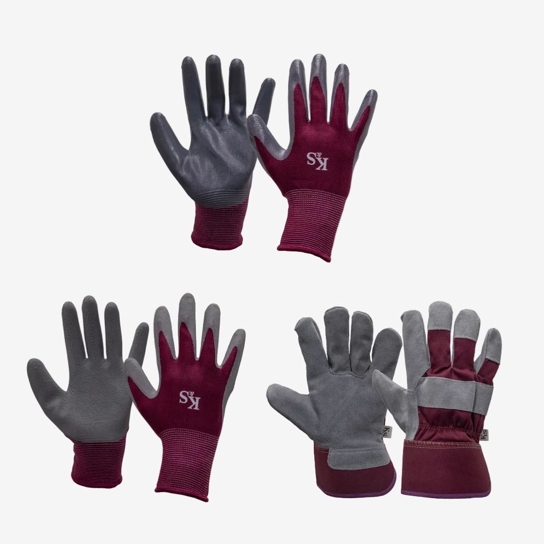 kent-stowe-all-round-handschuh-triple-pack-plum-medium image 1