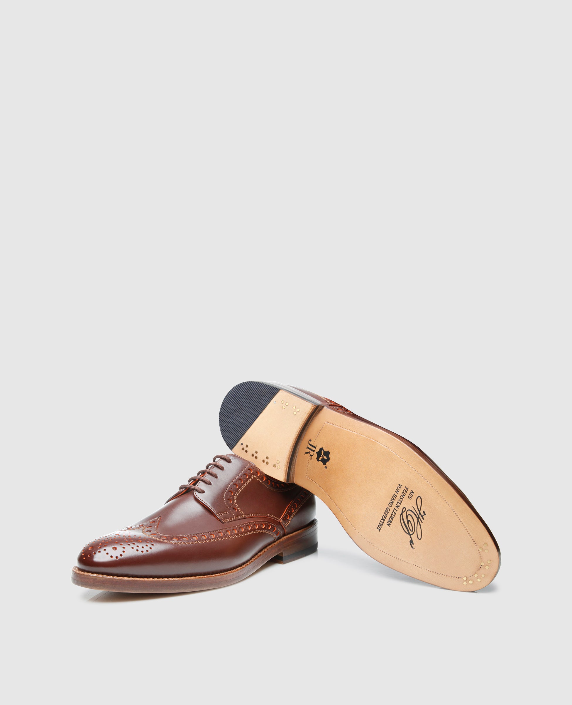 dinkelacker-luzern-full-brogue-derby-dunkelbraun-orange-kontrast image 6