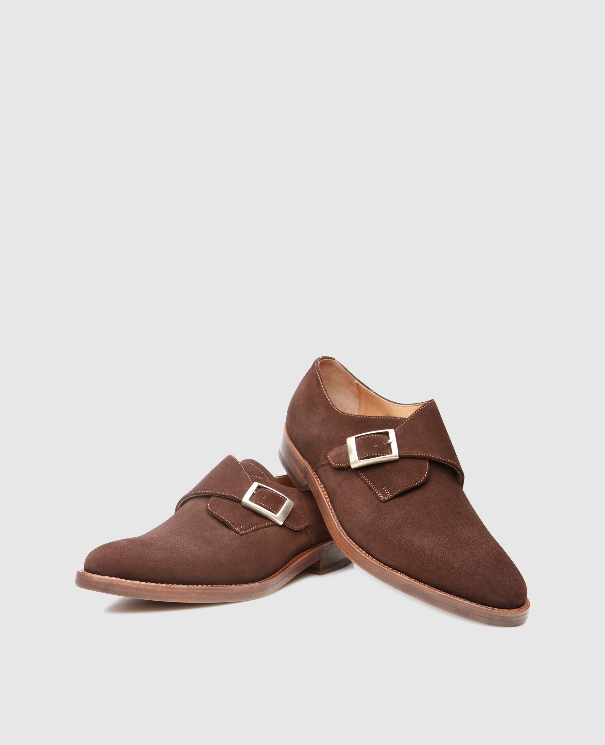 dinkelacker-milano-single-monk-v-dunkelbraun-kalbsvelours image 5