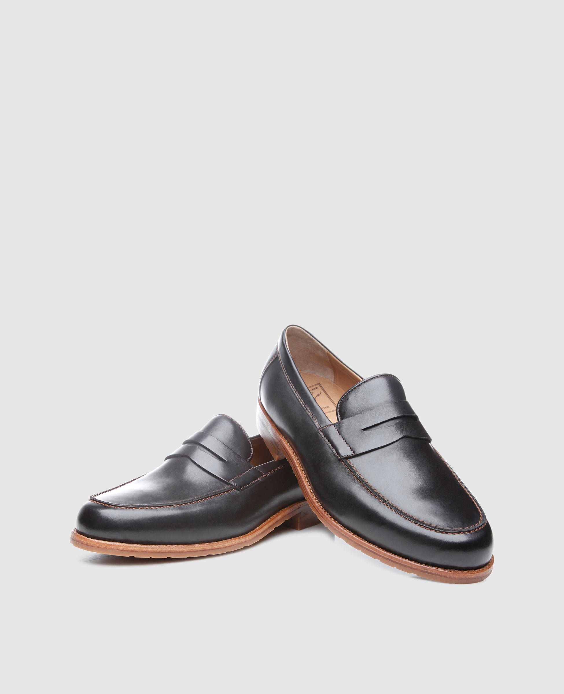 dinkelacker-wien-plain-sc-schwarz-penny-loafer-aus-softcalf image 5