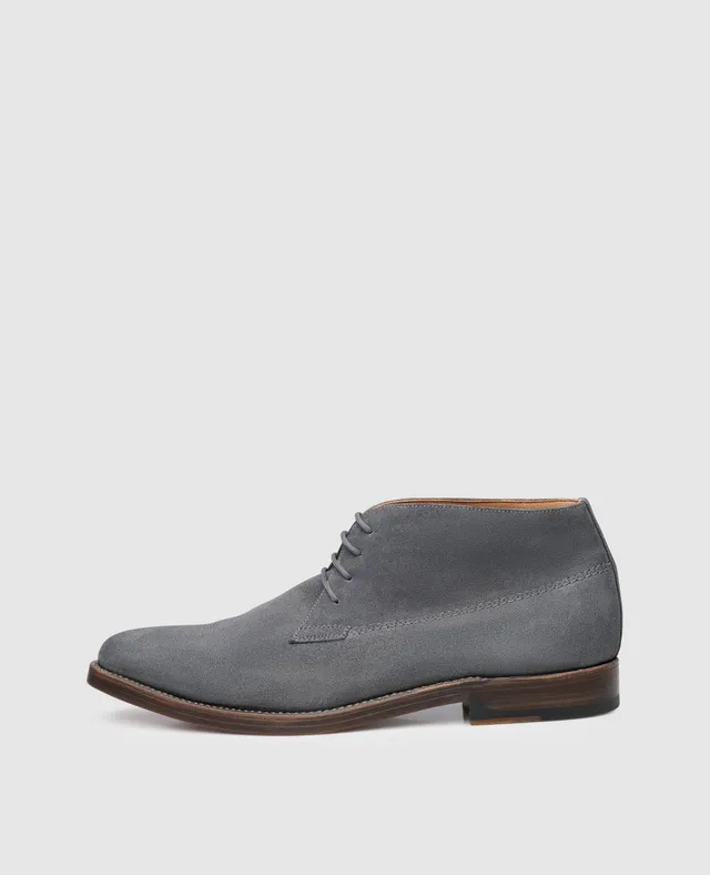 dinkelacker-milano-plain-v-boot-grau-velours-herrenstiefelette image 1