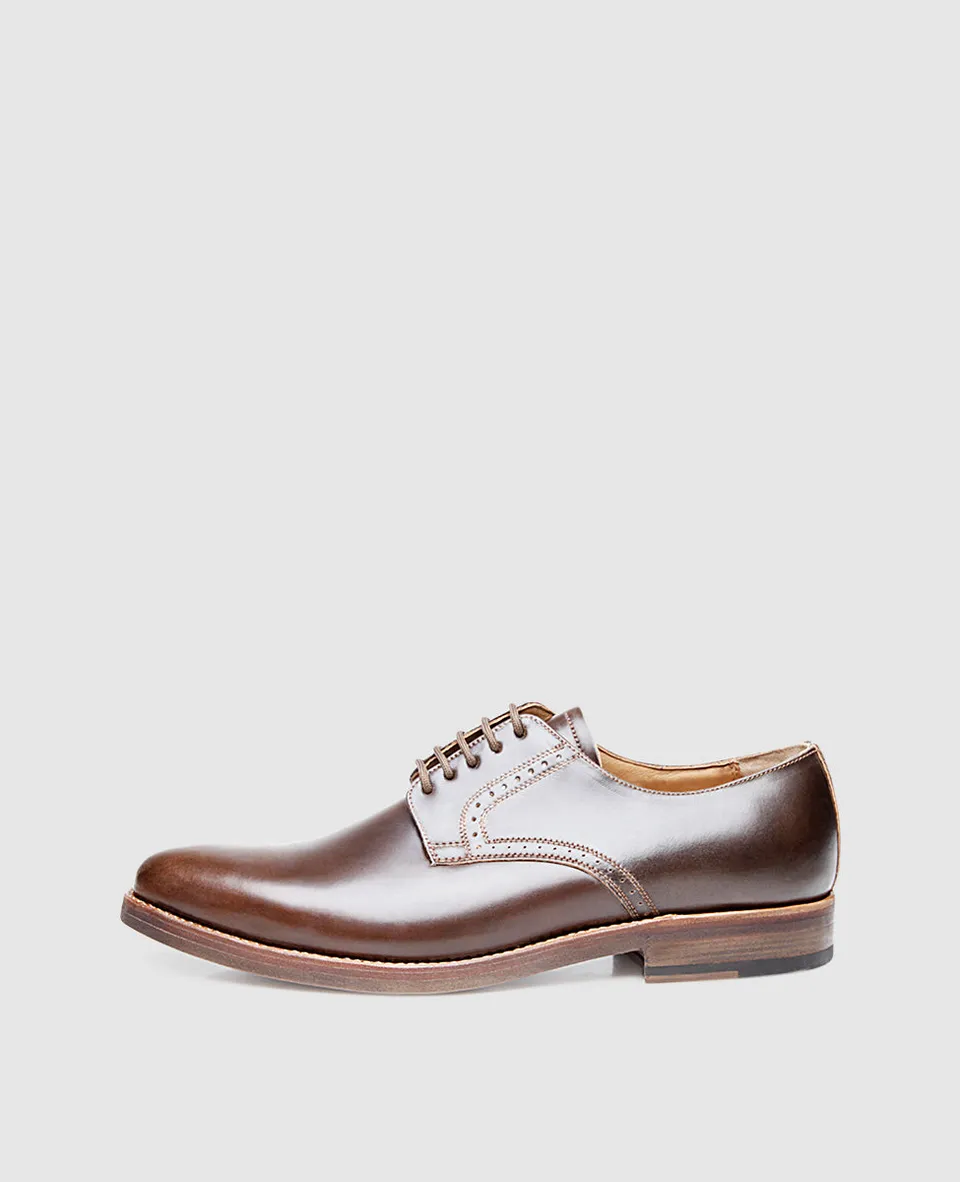 dinkelacker-milano-plain-c-derby-dark-cognac-shell-cordovan image 1