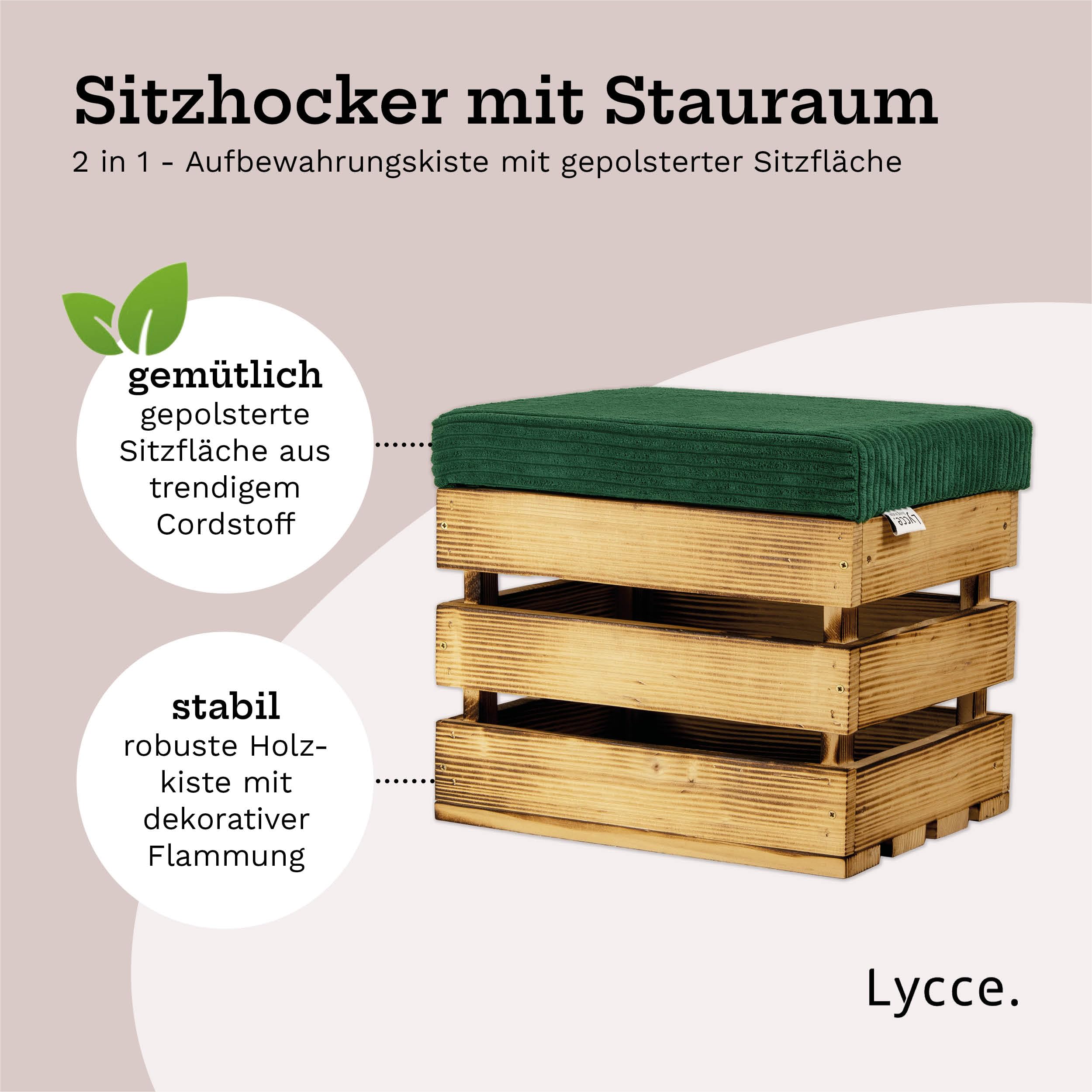 lycce-hocker-mit-stauraum-holzkiste-geflammt-cord-gr-n-35-l image 2