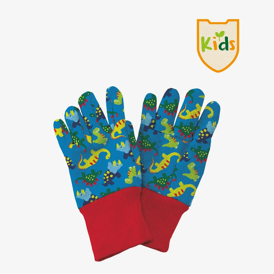 kent-stowe-blue-dinosaur-kinder-gartenhandschuhe image 1