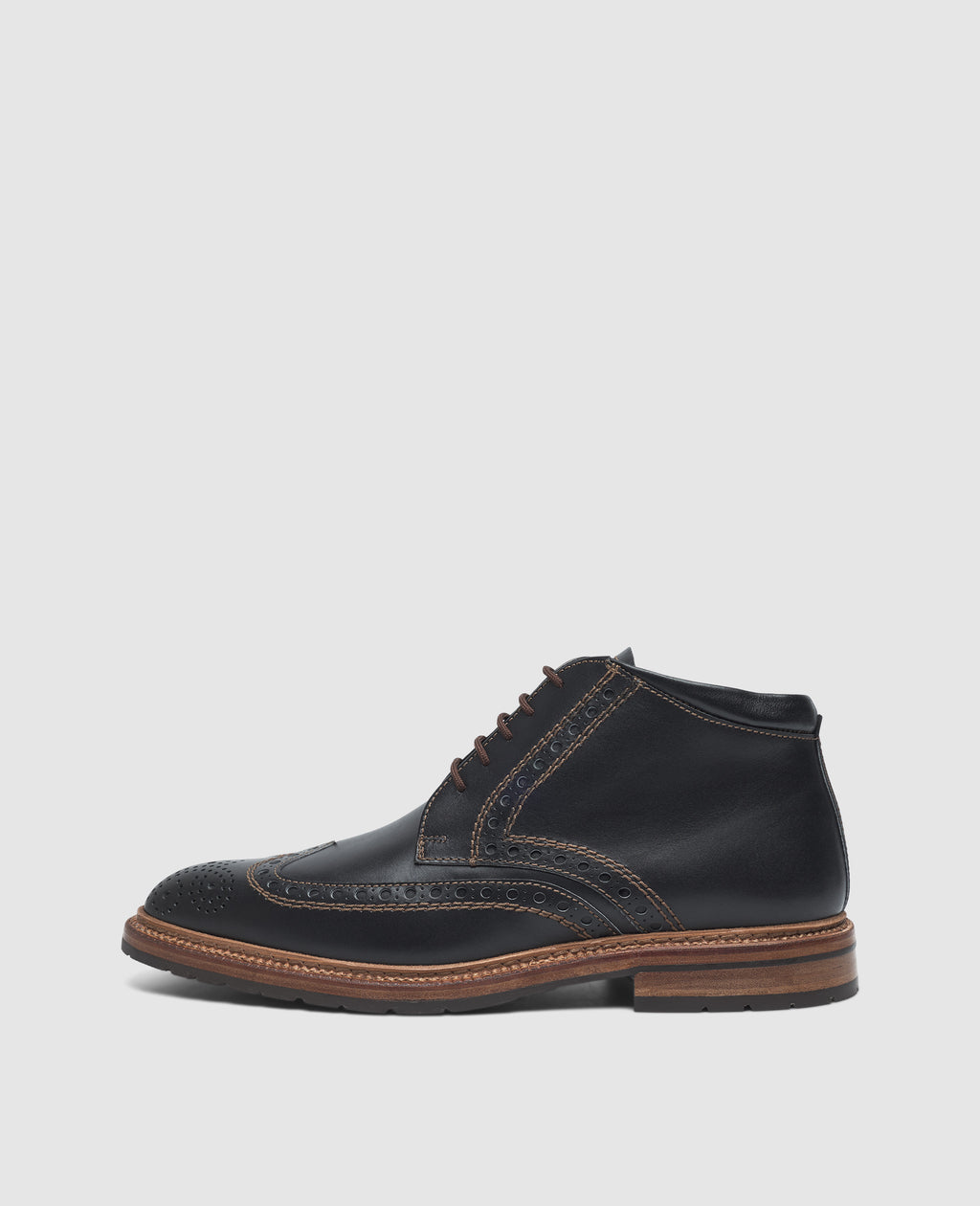 dinkelacker-luzern-full-brogue-boot-sc-black image 1