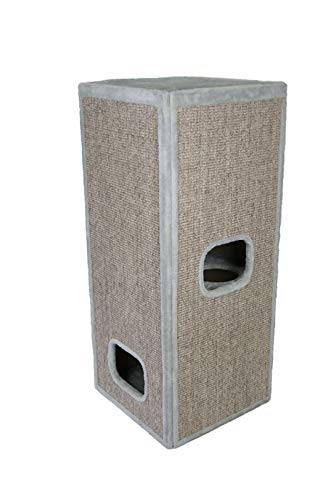 lycce-katzen-kratztonne-connel-sisal-3-eing-nge-l50-x-b50-x-h118-cm-grau image 1
