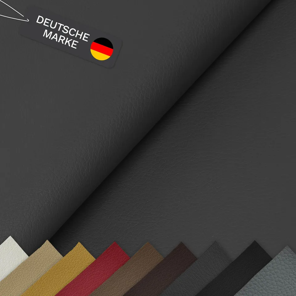 lycce-kunstleder-meterware-dunkelgrau-140-cm-breit image 1