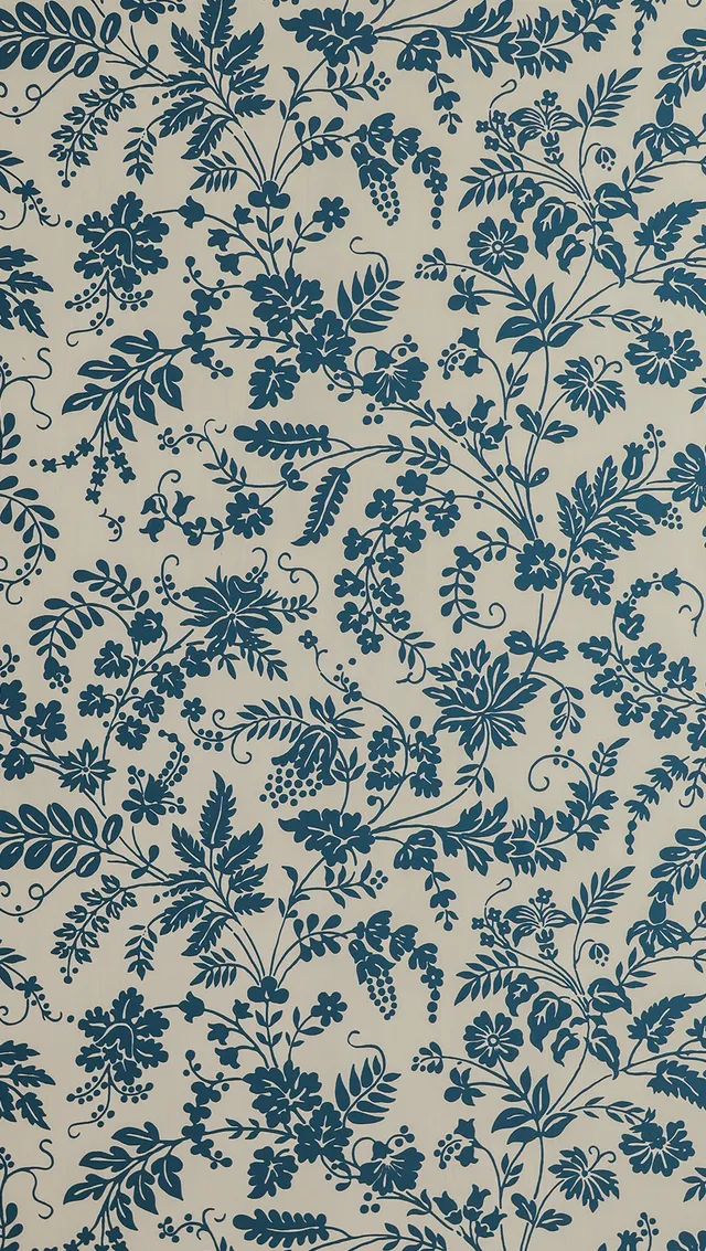 hembus-tapete-425-blaue-bl-tenranken-papiertapete-empire image 1