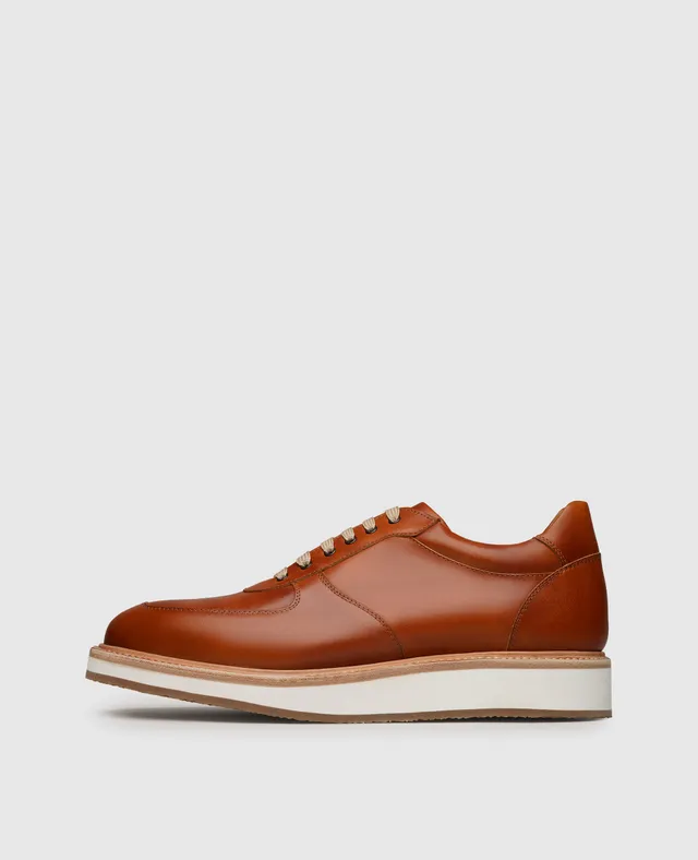 dinkelacker-london-sneaker-tc-cognac-glattleder image 1