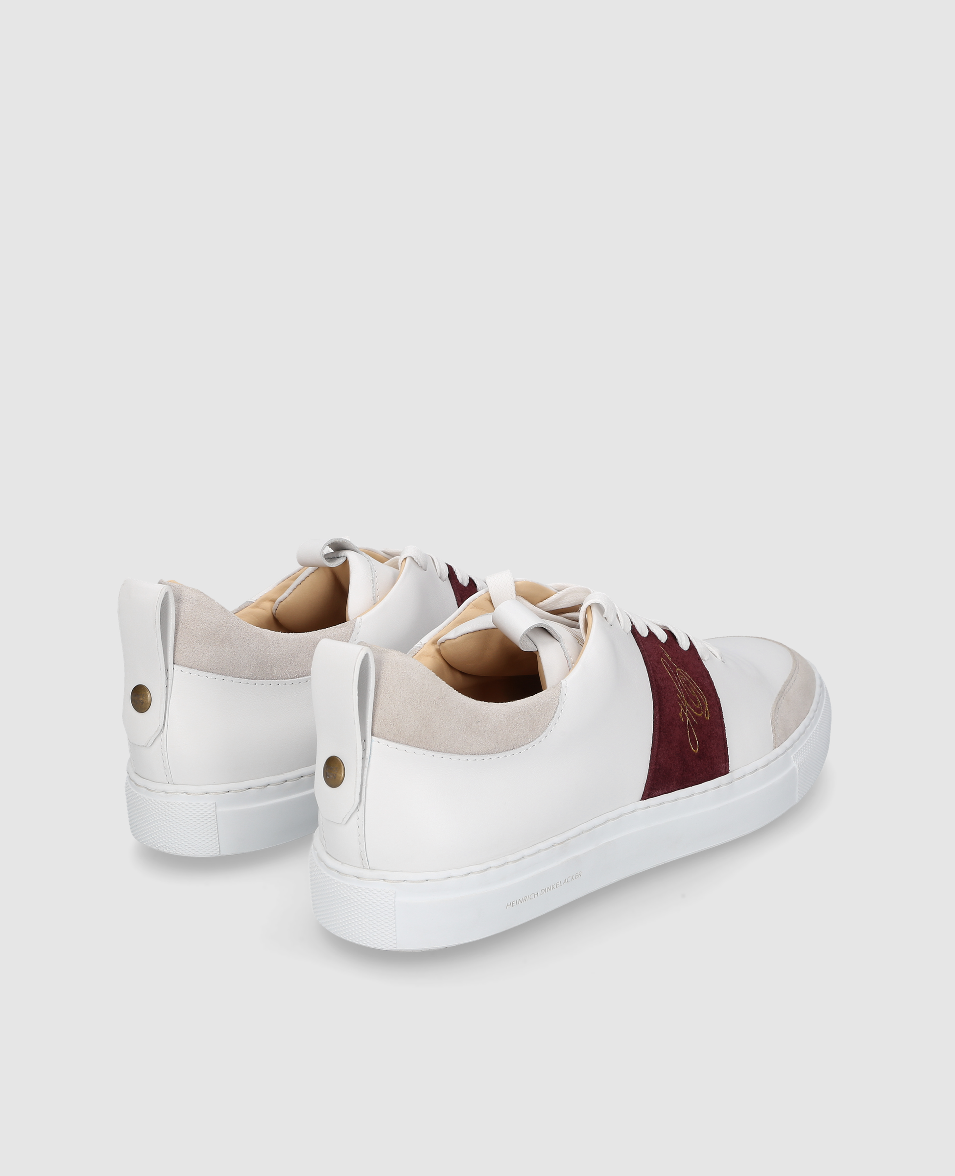 dinkelacker-turin-tennis-sneaker-np-wei-bordo image 3