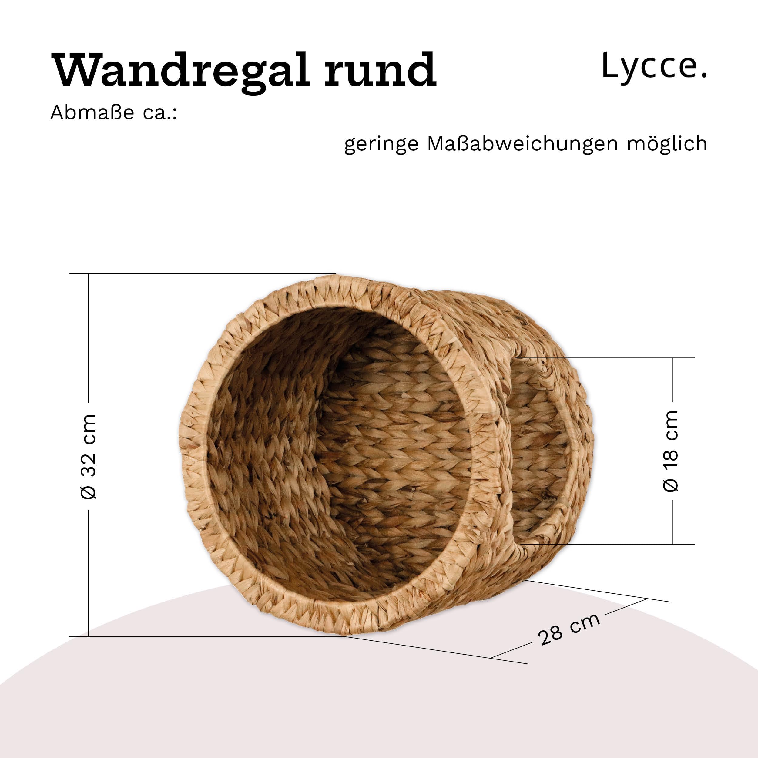 lycce-wandregal-rund-wasserhyazinthe-natur-2er-set-32-cm image 2