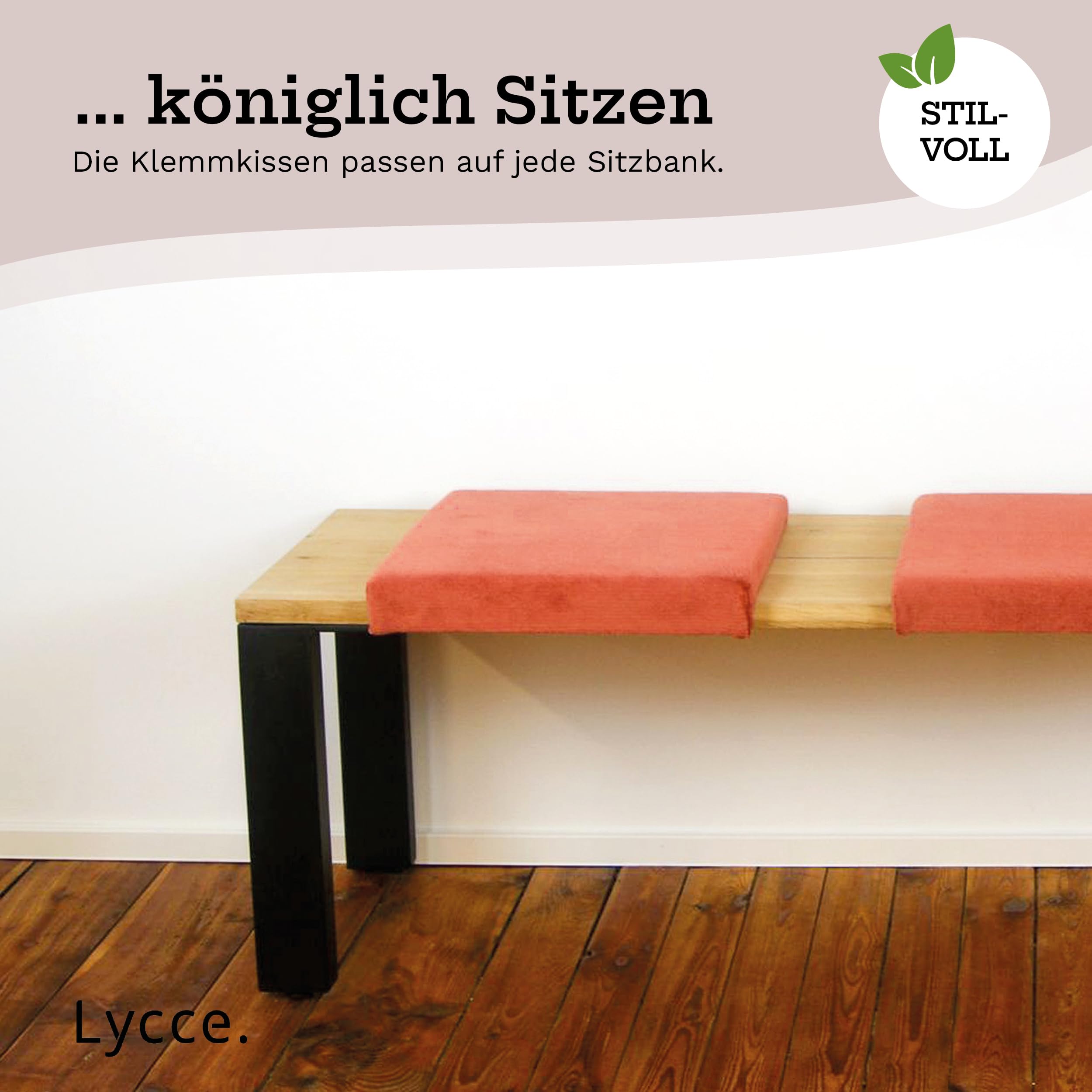 lycce-klemmkissen-sorriso-samt-koralle-1-leiste-40x38x6-cm image 5