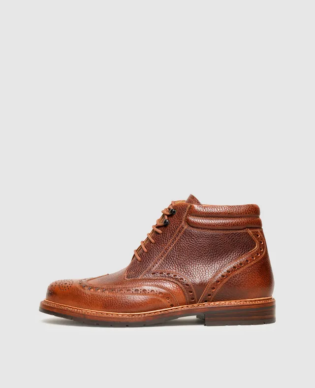 dinkelacker-buda-full-brogue-stiefel-az-honey image 1