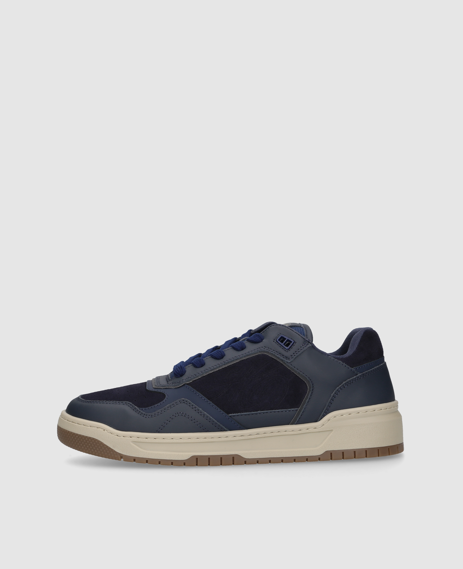 dinkelacker-los-angeles-sneaker-cl-dunkelblau-velours image 1
