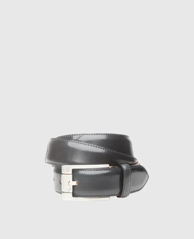 dinkelacker-bazil-plain-c-lederg-rtel-schwarz-35mm-cordovan image 1