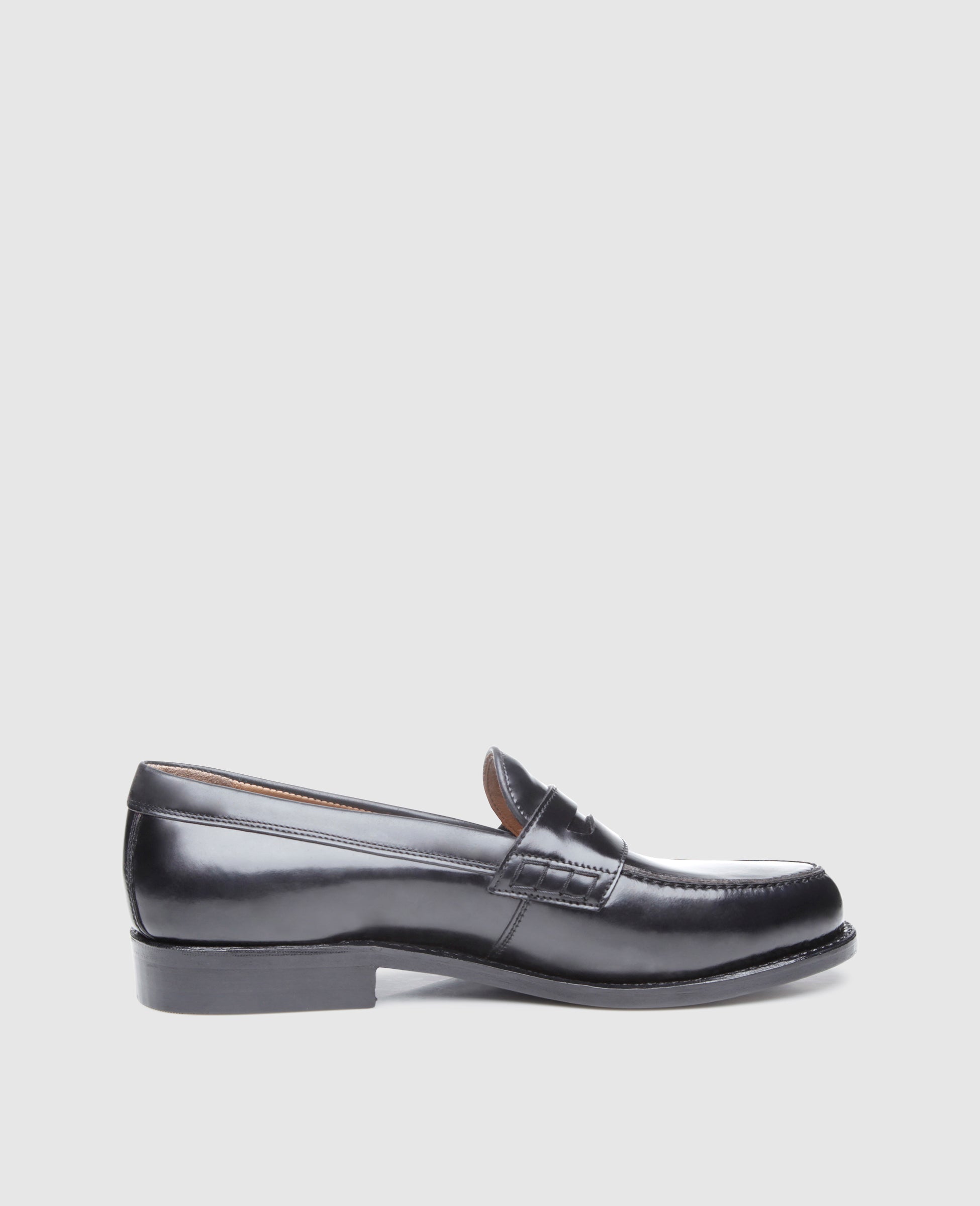 dinkelacker-wien-plain-c-penny-loafer-shell-cordovan-schwarz image 4