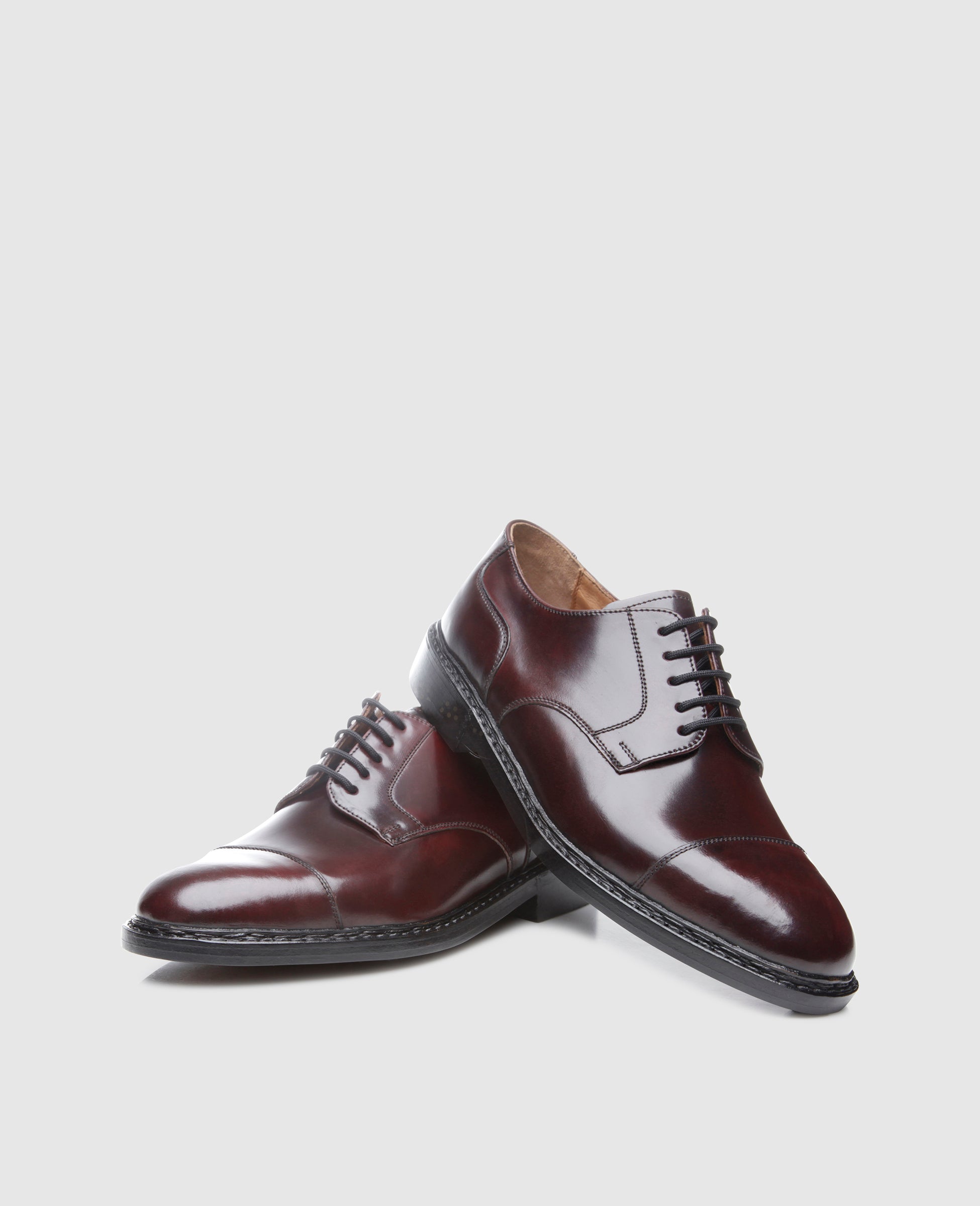 dinkelacker-london-captoe-derby-oxblood-shell-cordovan image 5