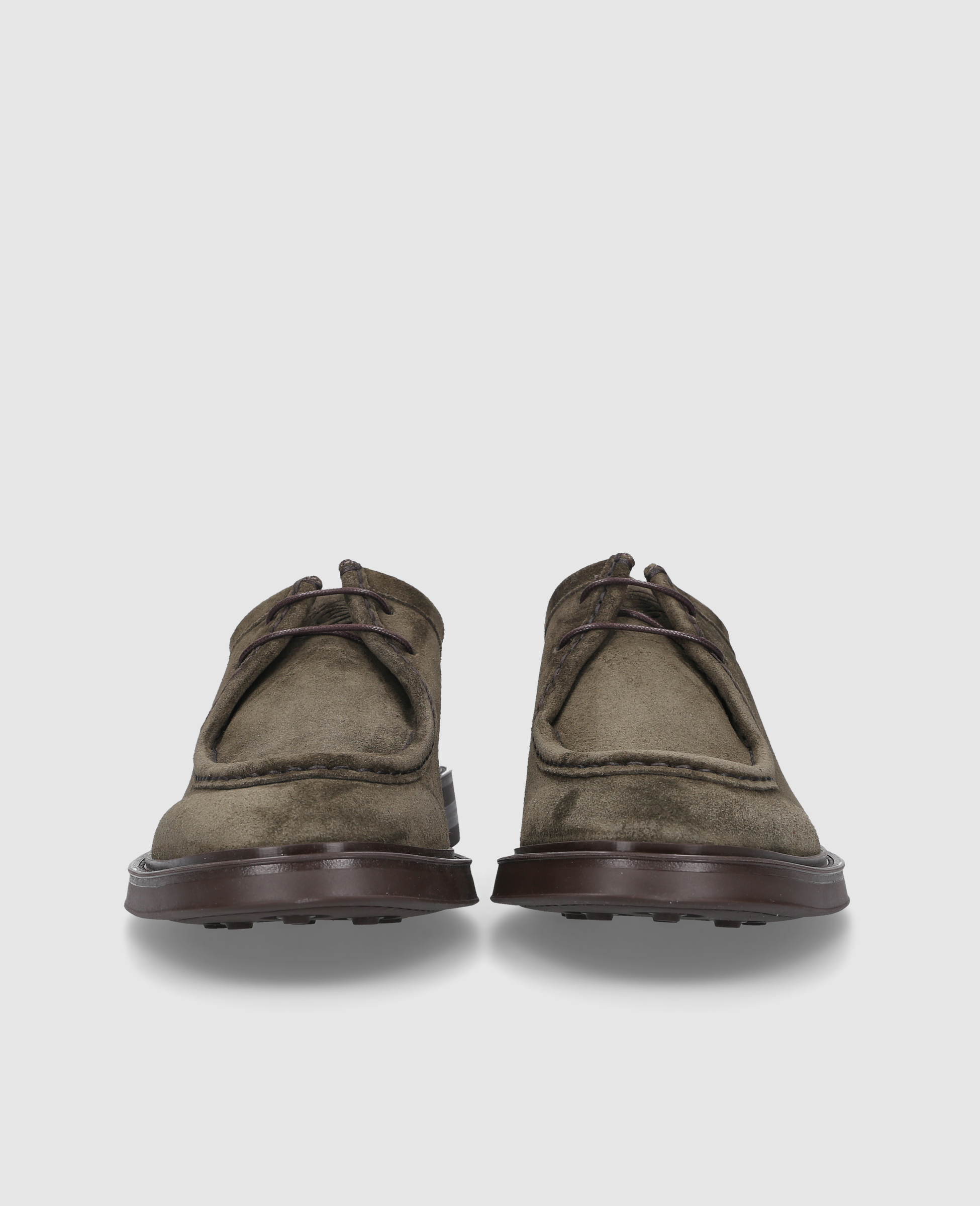 dinkelacker-florenz-plain-v-schn-rschuh-velours-dunkelgr-n image 4