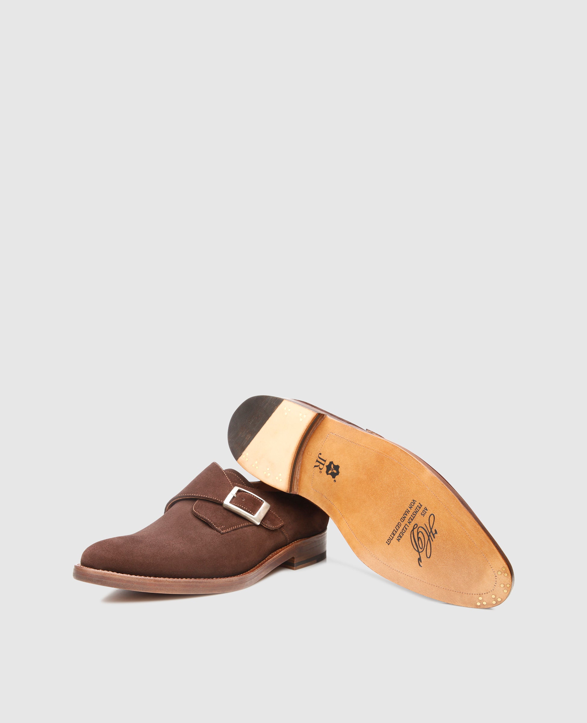 dinkelacker-milano-single-monk-v-dunkelbraun-kalbsvelours image 6