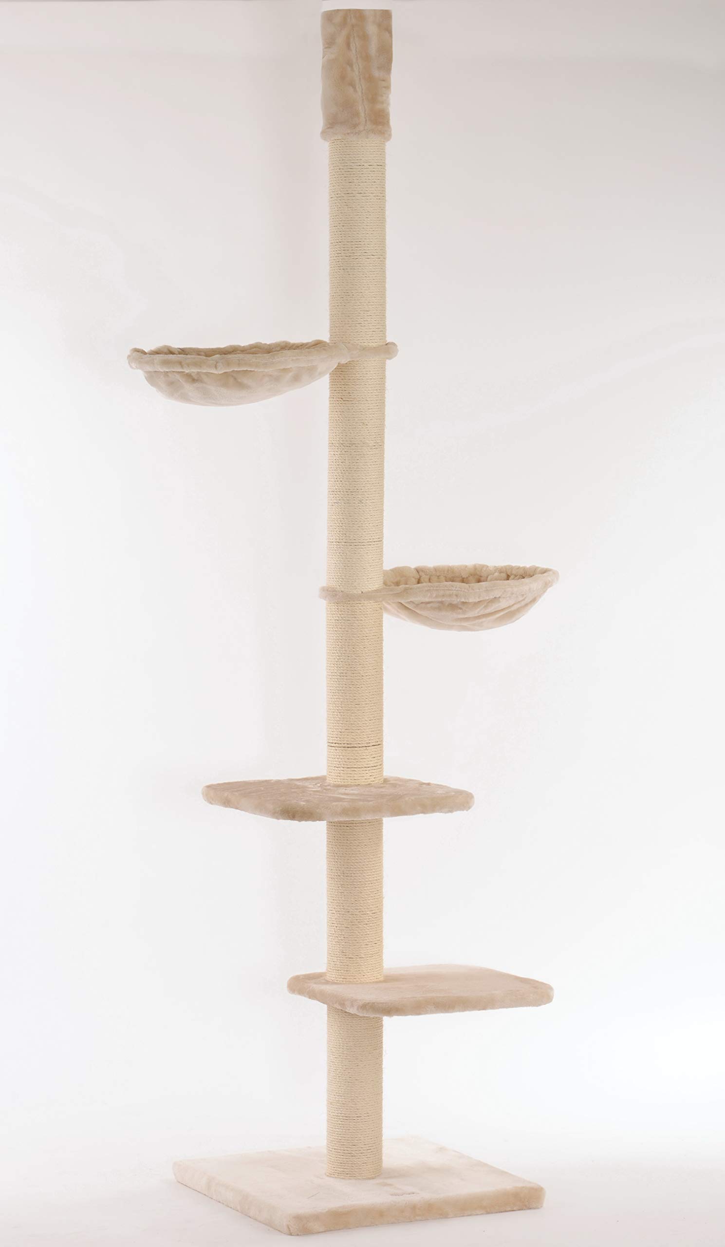 lycce-xxl-kratzbaum-atlas-deckenspanner-beige-230-cm image 1