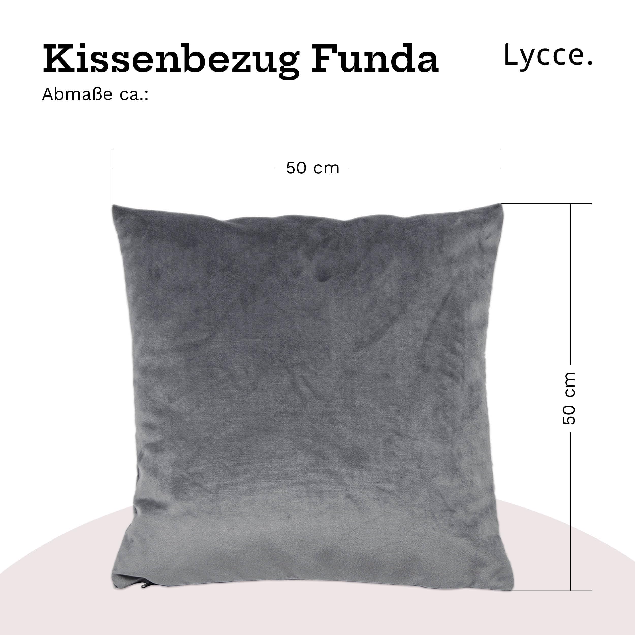 lycce-kissenbezug-funda-samt-grau-50-x-50-cm image 3
