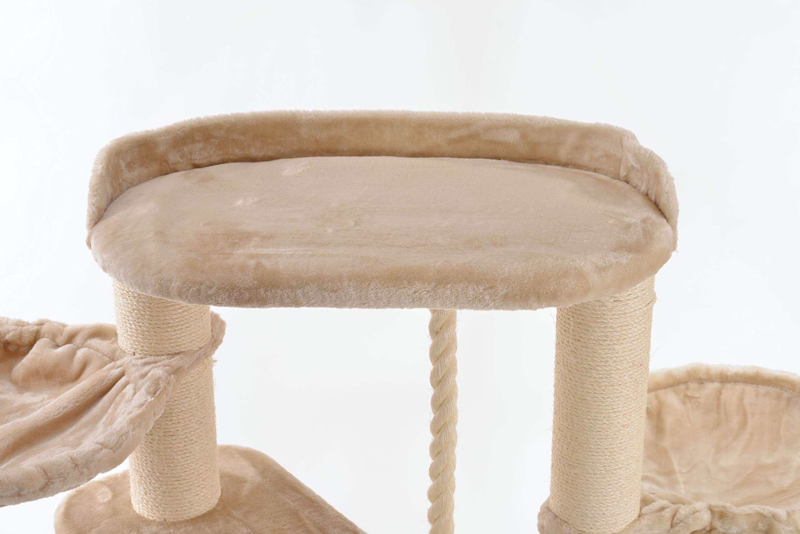 lycce-xxl-kratzbaum-alice-sisal-beige-143-cm-f-r-gro-e-und-schwere-katzen image 5