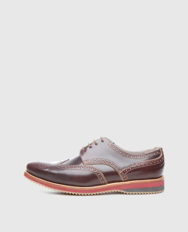 dinkelacker-campus-full-brogue-derby-oxblood-shell-cordovan image 1