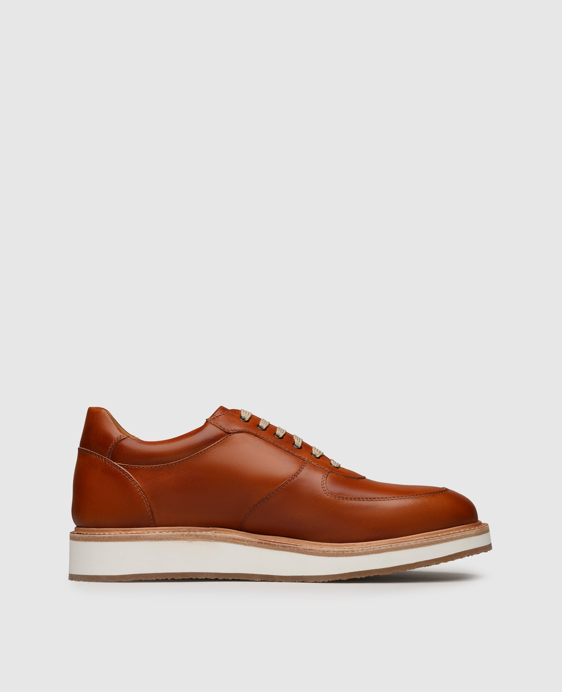 dinkelacker-london-sneaker-tc-cognac-glattleder image 2