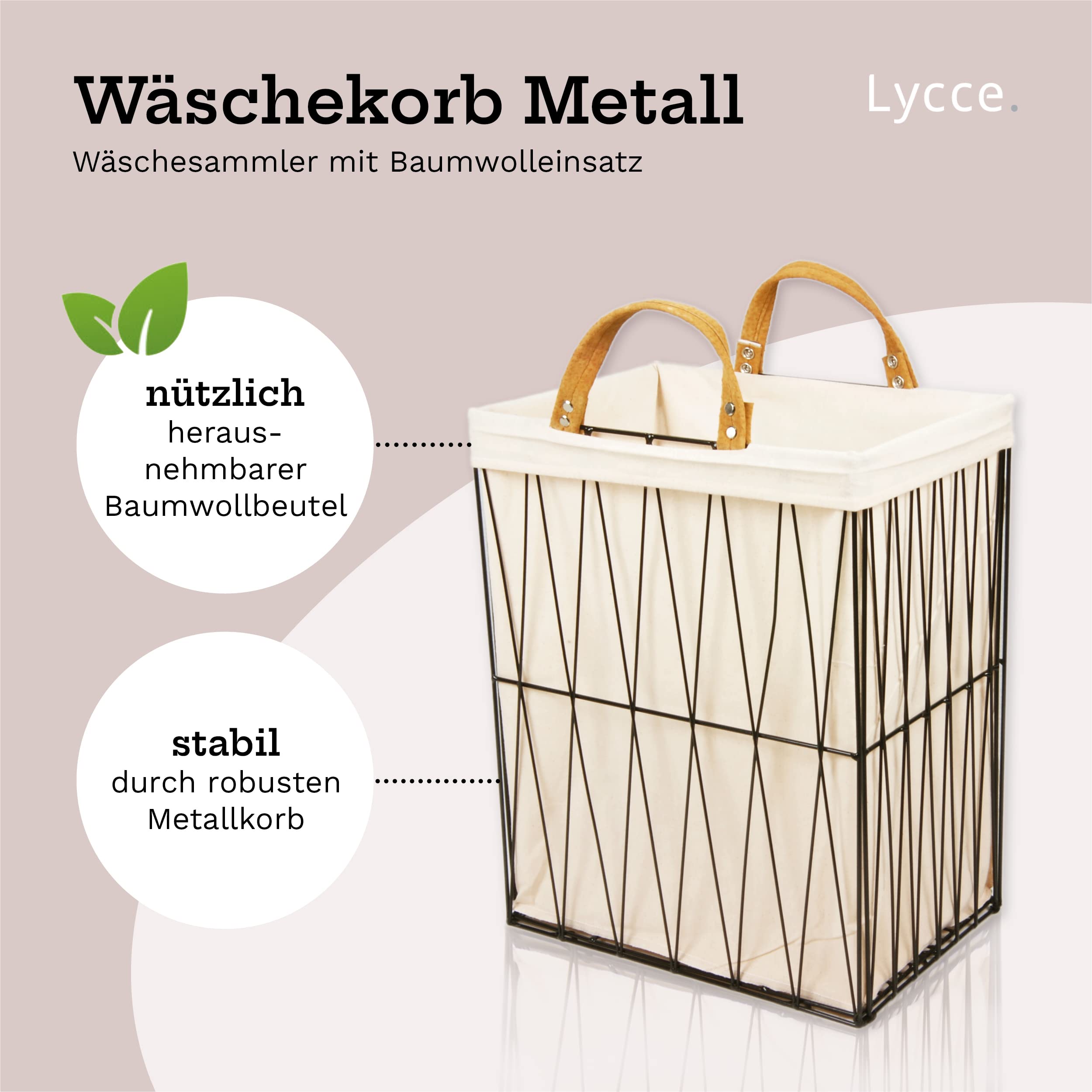 lycce-w-schesammler-w-schekorb-schmal-metall-schwarz-35-l-35x25x46-cm image 2