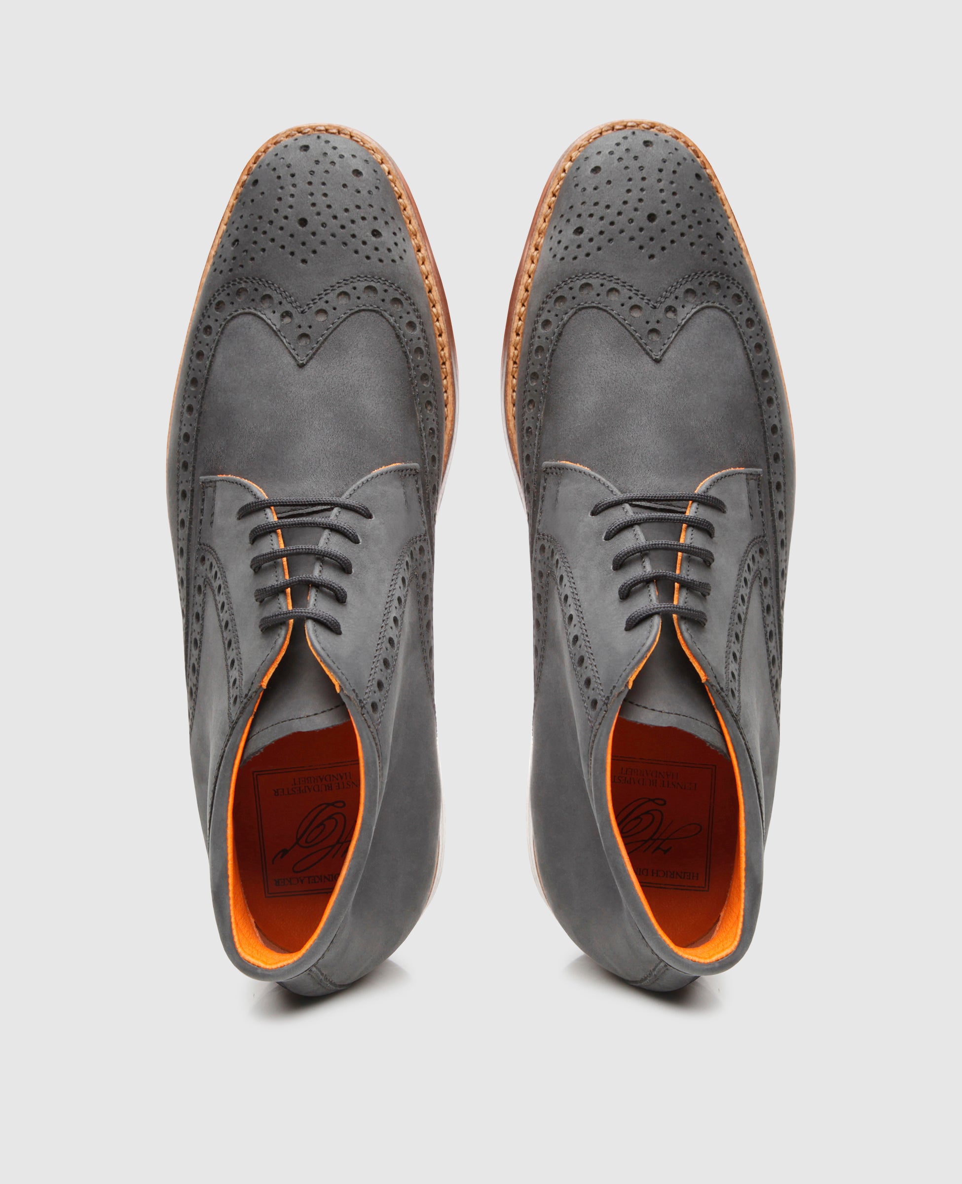 dinkelacker-luzern-full-brogue-j-stiefelette-schwarz image 8
