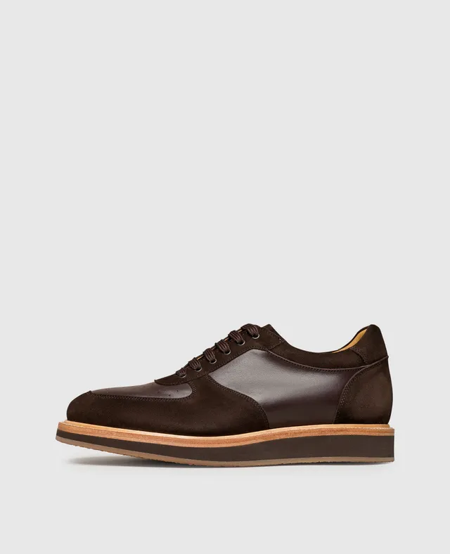 dinkelacker-london-sneaker-np-testa-herrensneaker-dunkelbraun image 1