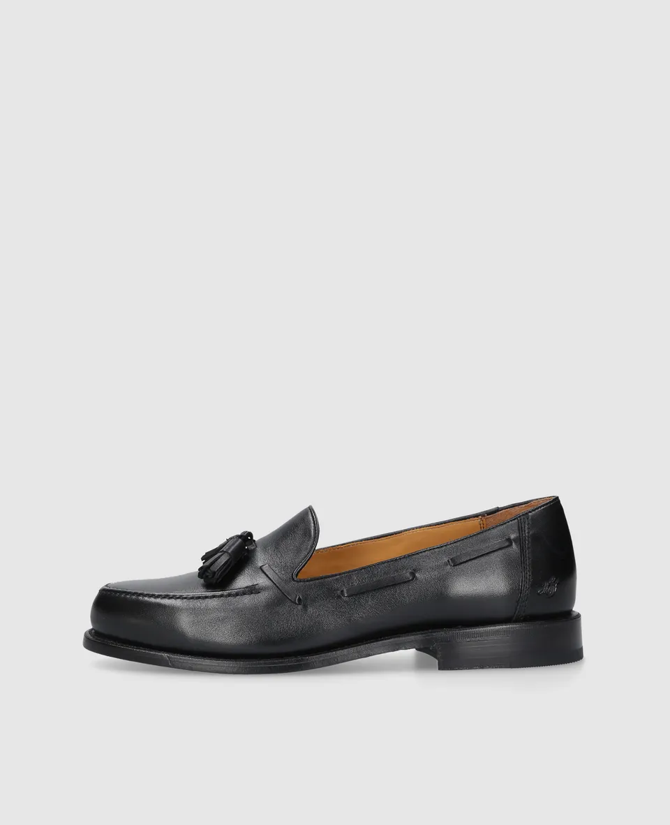 dinkelacker-wien-plain-tassel-slipper-schwarz image 1