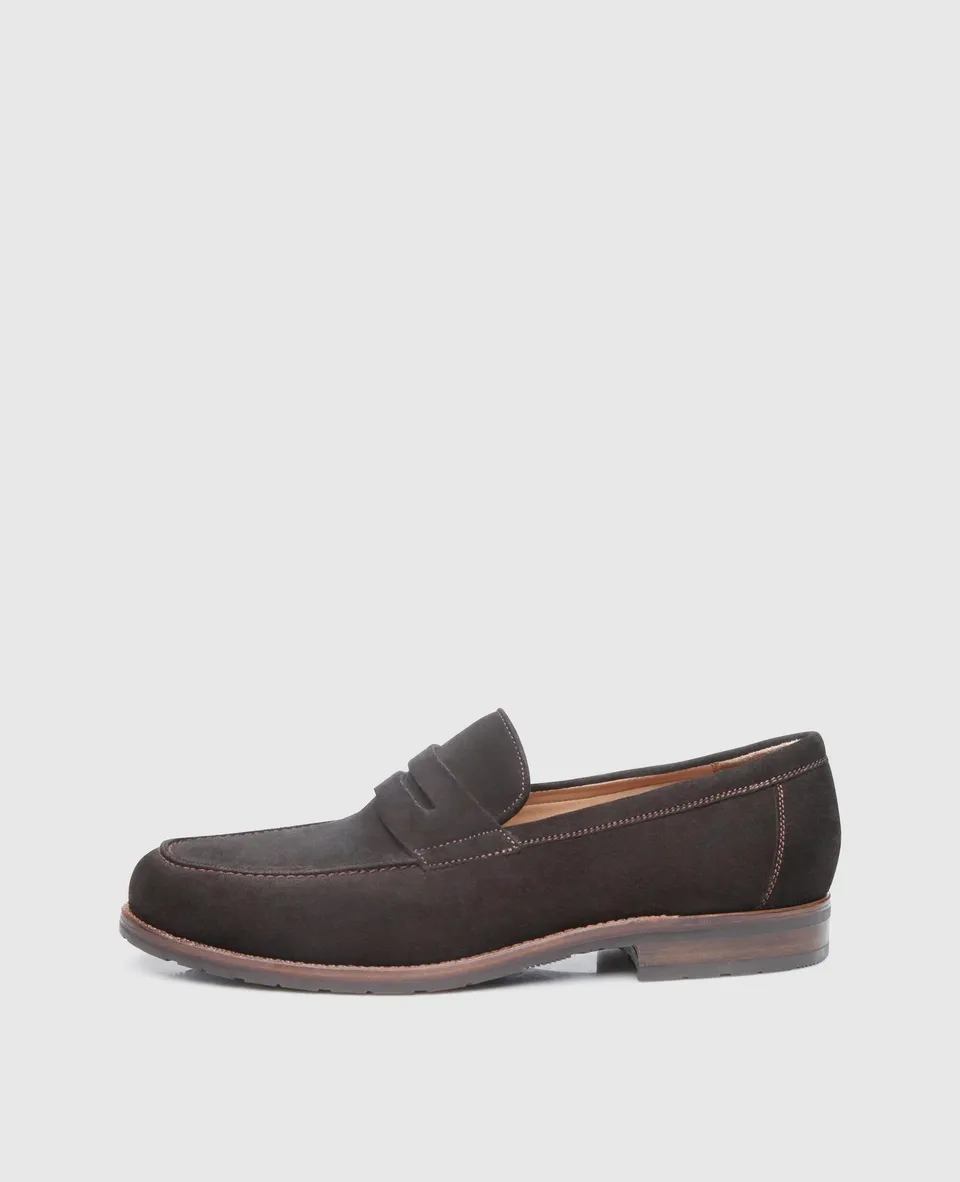 dinkelacker-wien-plain-v-penny-loafer-espresso image 1