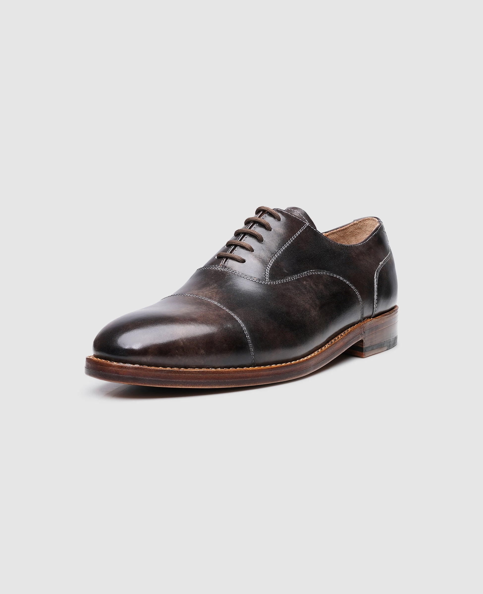 dinkelacker-london-captoe-tc-herren-oxford-asphalt-grau image 2