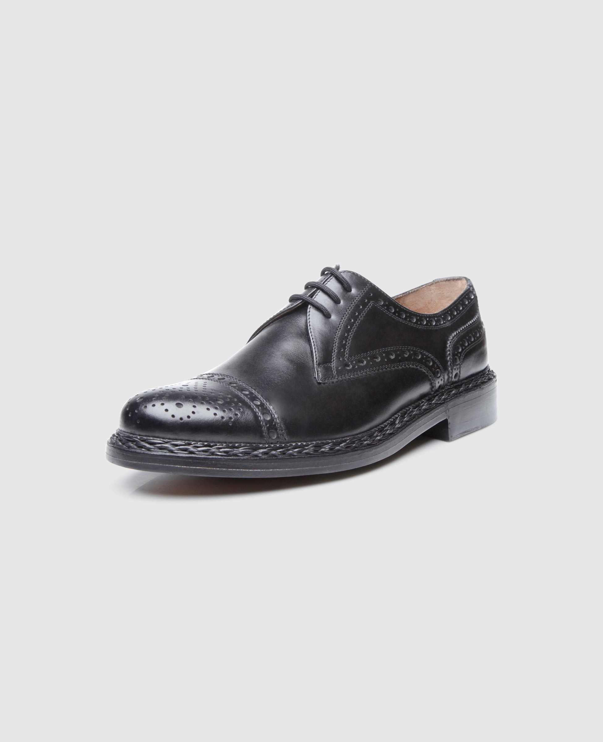 dinkelacker-buda-half-brogue-bc-derby-schwarz-boxcalf image 2