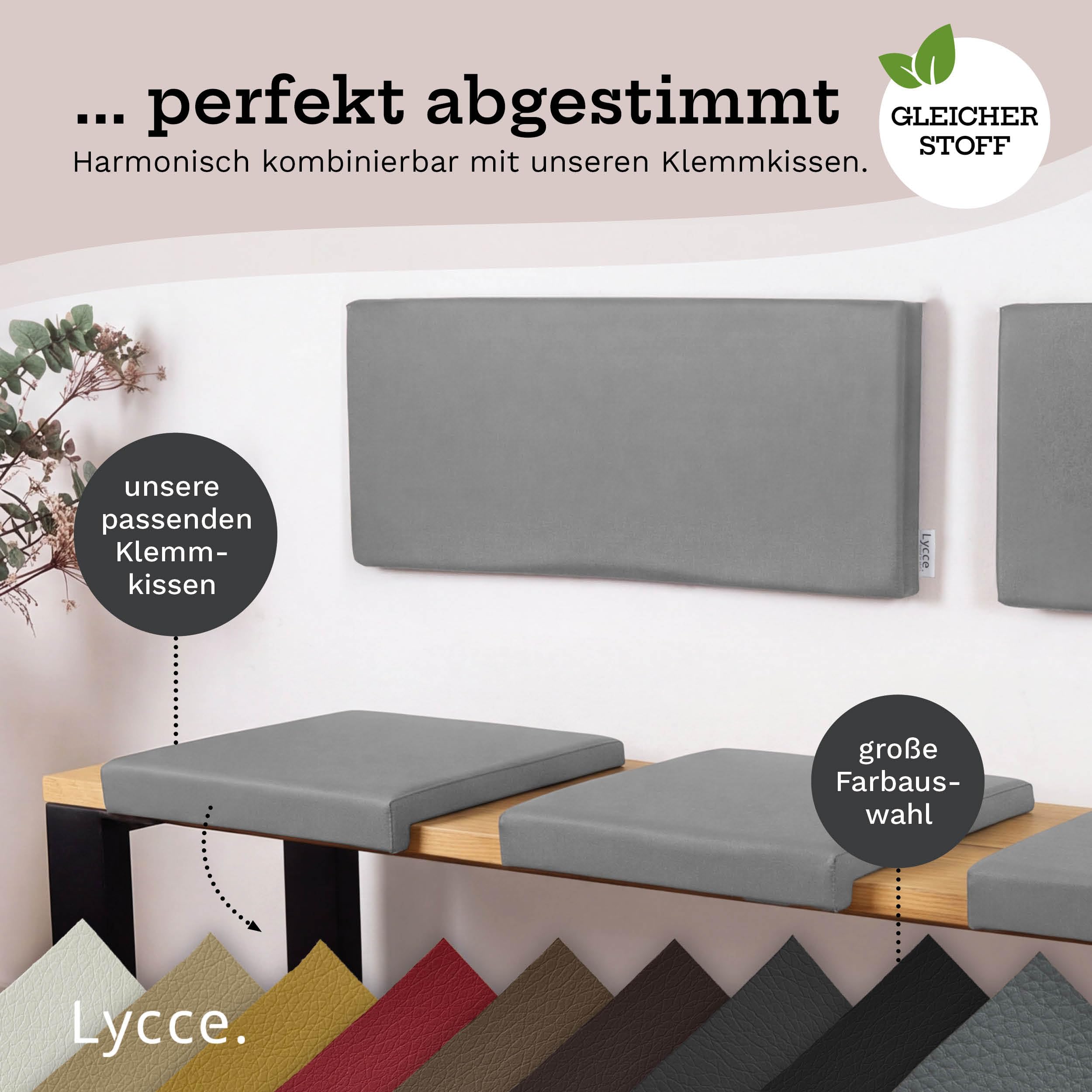 lycce-wandpolster-wandkissen-kunstleder-grau-75x30x4-cm-mit-montage-set image 8