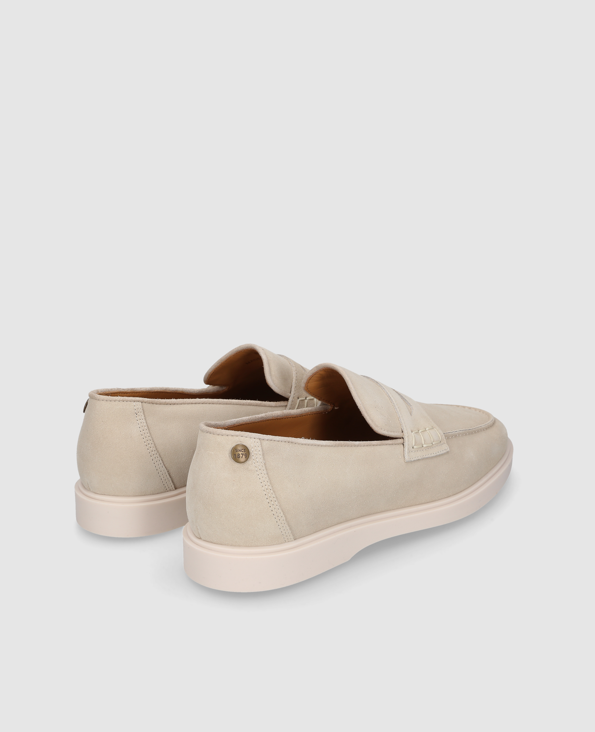 dinkelacker-genua-penny-loafer-v-herrenslipper-beige-kalbsvelours image 3