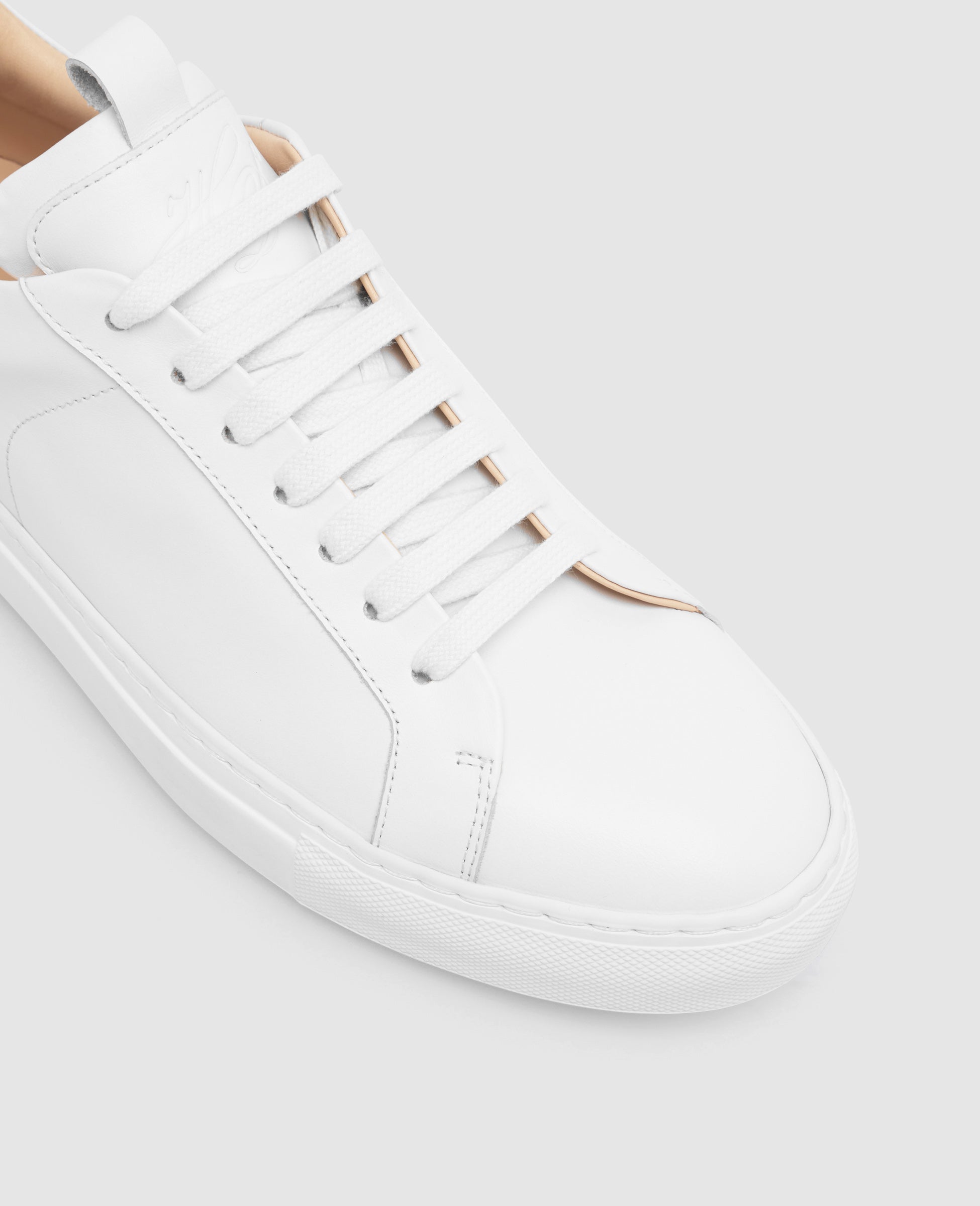 dinkelacker-turin-court-sneaker-np-wei-kalbsnappa image 4