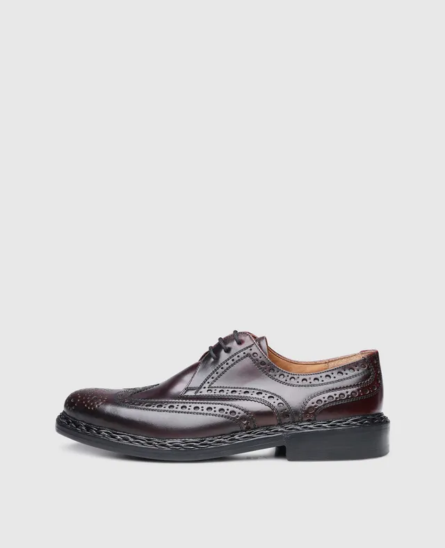 dinkelacker-buda-full-brogue-c-oxblood-cordovan-derby image 1