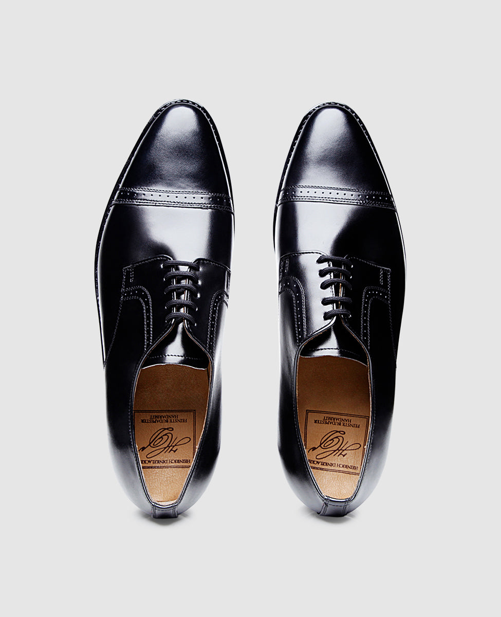 dinkelacker-milano-quarter-brogue-bc-schwarz-derby image 8